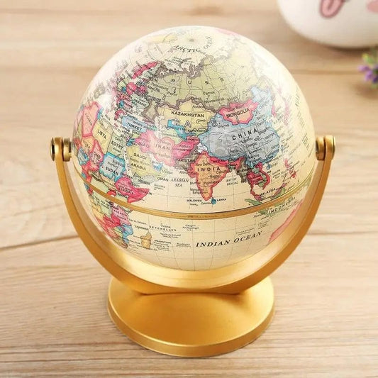 Globe Terrestre Vintage - Charme Doré